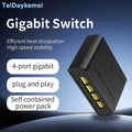 1 To 4 1000Mbps Gigabit Network Splitter Cable Expander Network Switch Ethernet