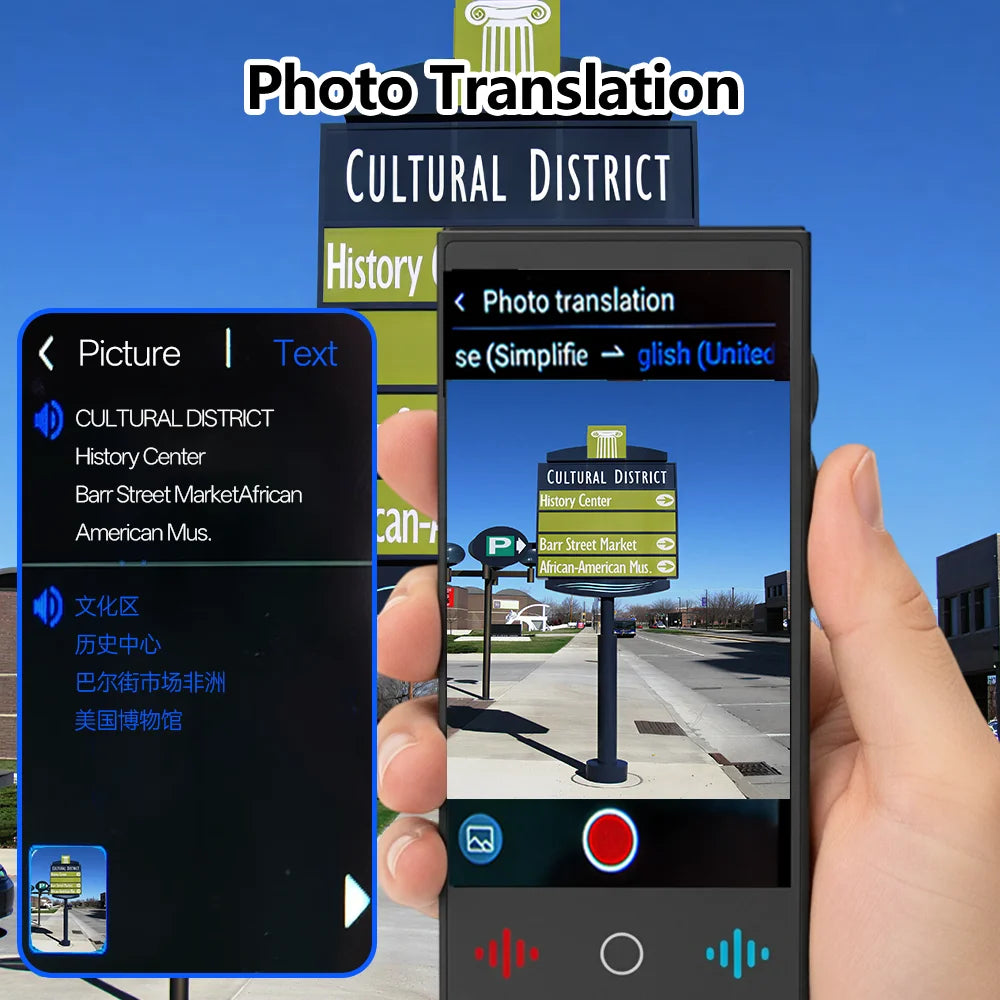 2026 New AI Travel Translator T26 ChatGPT 160 Languages Professional Business Voice Translation Real-time for Corporate Trip