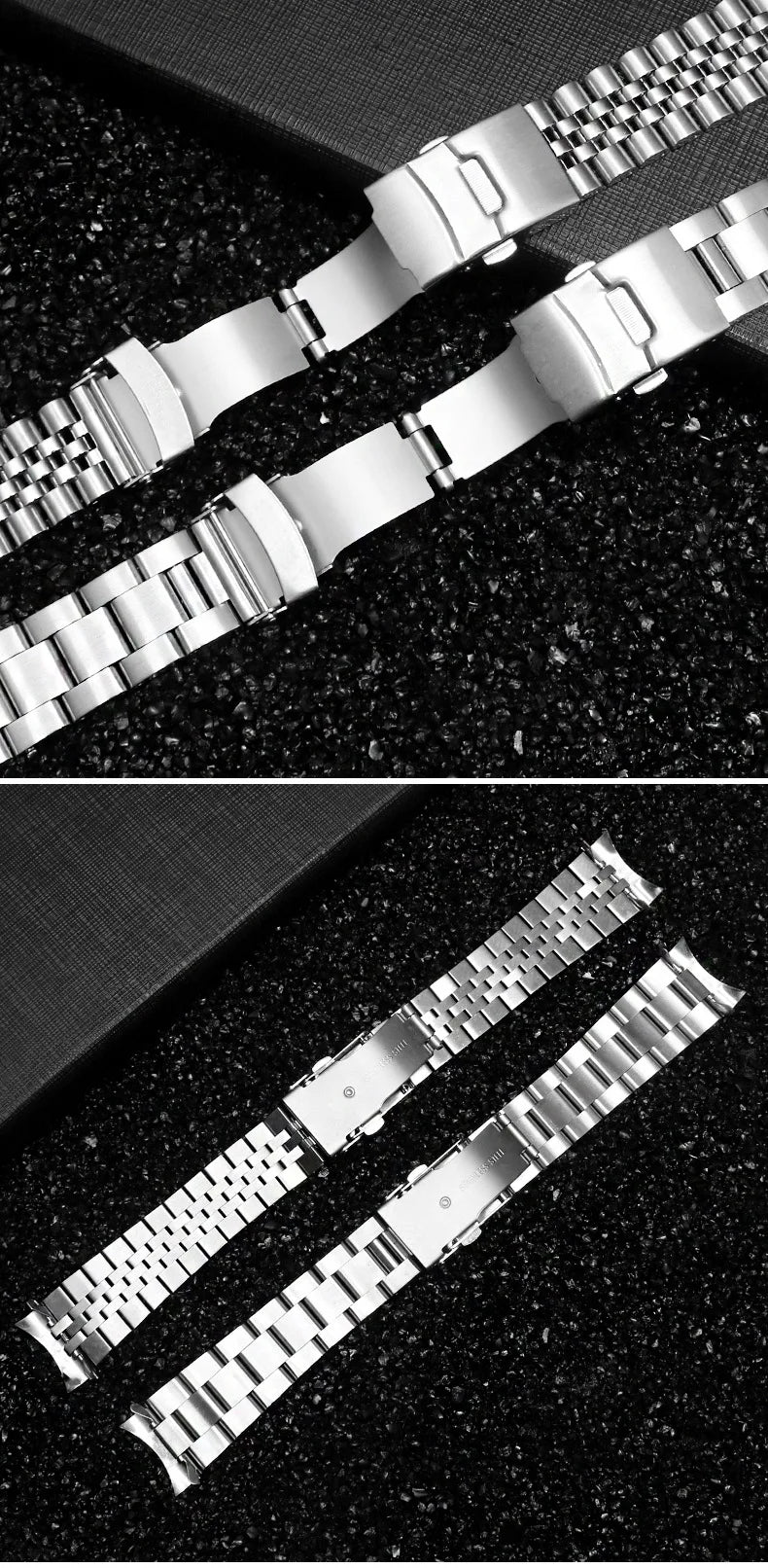 For seiko No. 5 SKX009/007 SKX175/SKX173 Solid Stainless Steel metal Watch Strap 20mm 22mm Watch Accessories Watch Belt Bracelet
