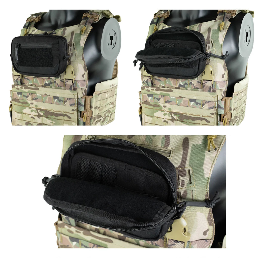 Square Multi-functional Tactical Miscellaneous Bag