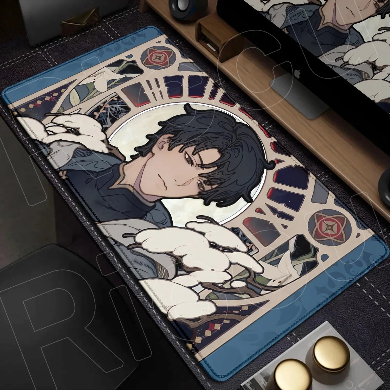 400x900mm Large Lord of the Mysteries Gaming Keyboard Gamer accessories Mouse Pad Table coaster PC carpet Anime expand Desk Mat