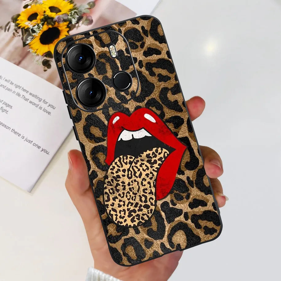 For Tecno Pop 7 Pro Pop7 Case Fashion Marble Soft Silicone Matte Coque For Tecno Spark Go 2023 Funda Pop7Pro BF6 BF7 BF7h Bumper