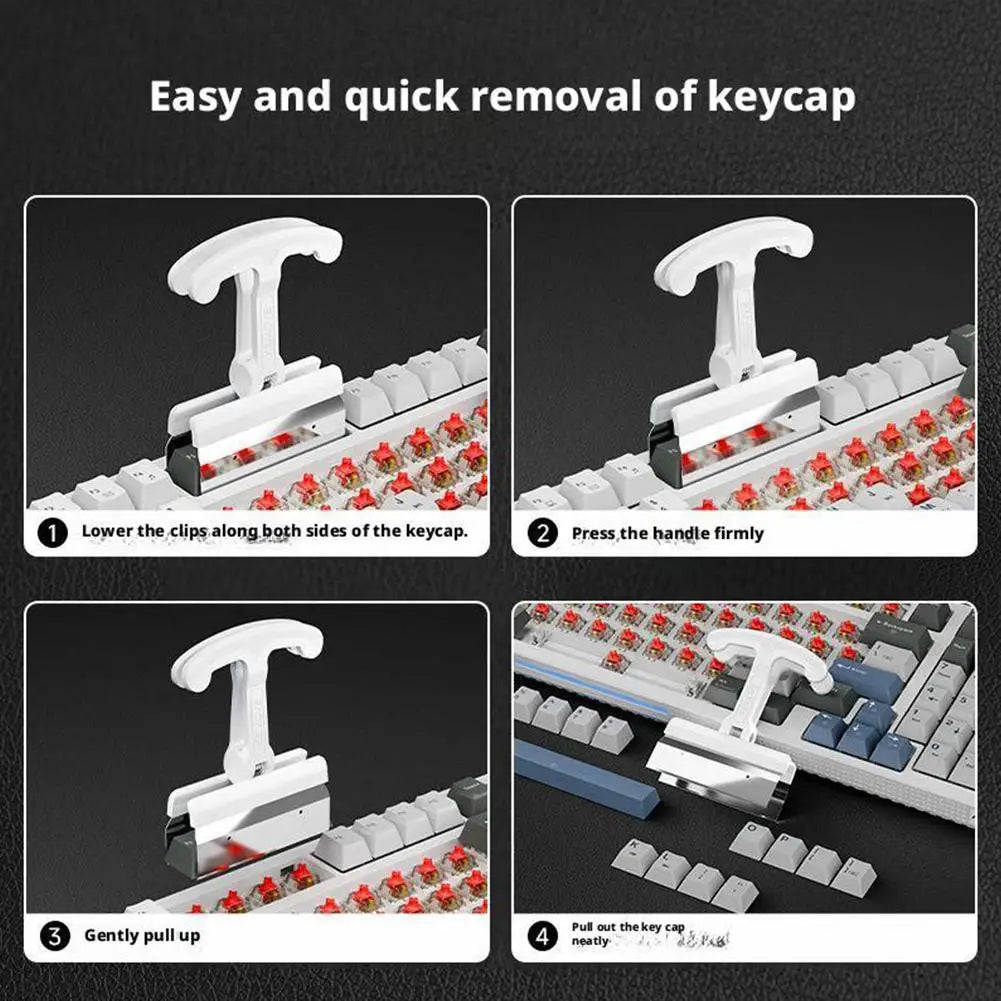 Key Extractor Clip Disassembly Key Cap Customized Large Key Extractor Clip With Four Keys For Simultaneous Extraction
