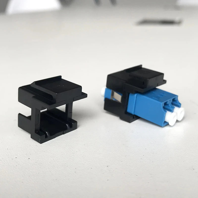 Linkwylan Fiber Optic LC Duplex SC Simplex Keystone Adapter Modular Coupler Singlemode OS2 Multimode OM3