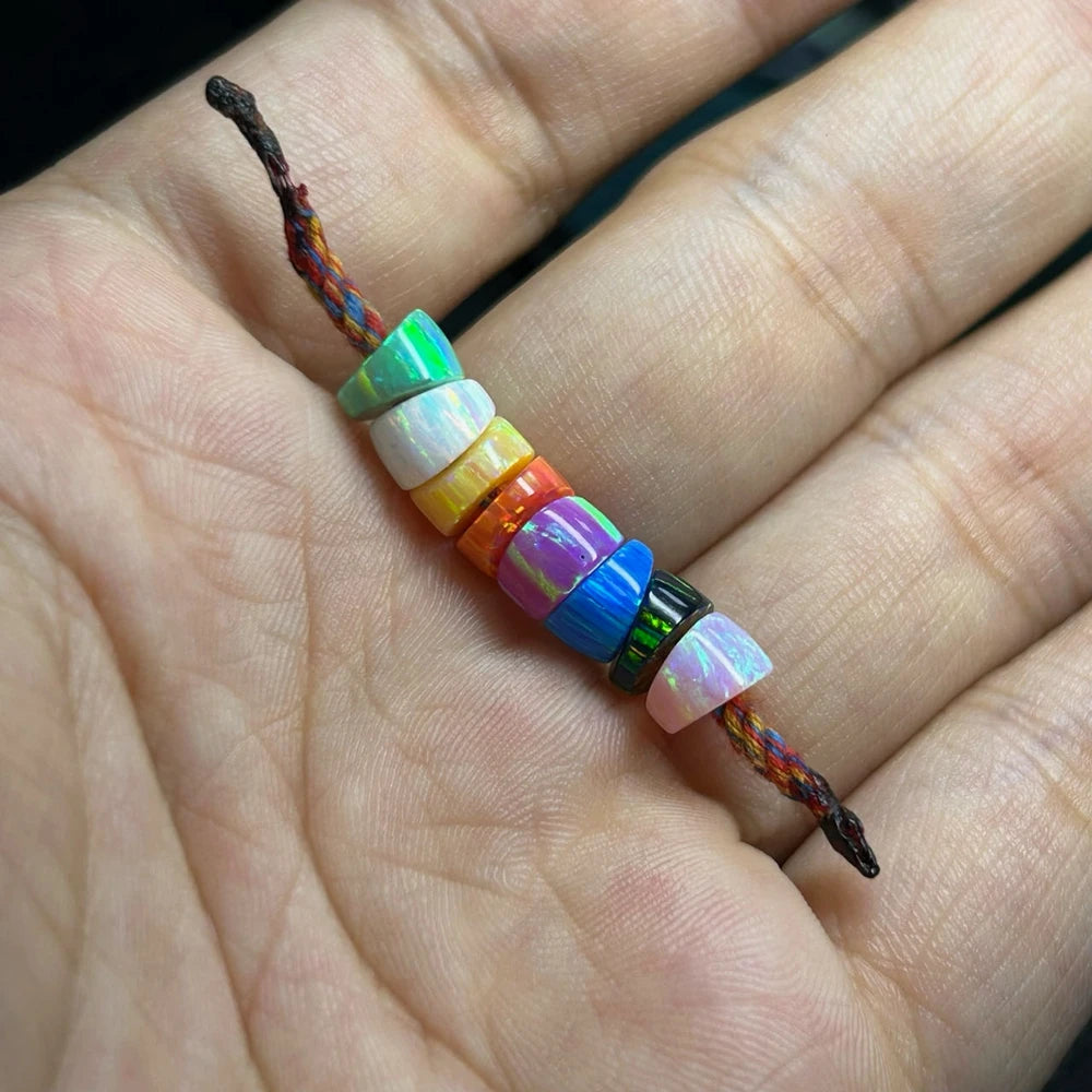 Opal Stones Strand Loose Synthetic Gemstone Polished Wholesale For Jewelry Designers