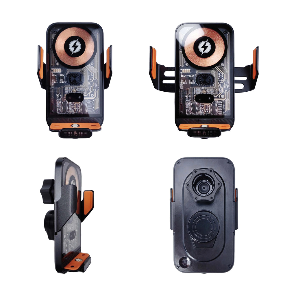 For ZEEKR X 2023 2024 Car Phone Holder Center Screen Fixed Bracket Fast Wireless Charging Stand Mobile Phone Mounts Accessories
