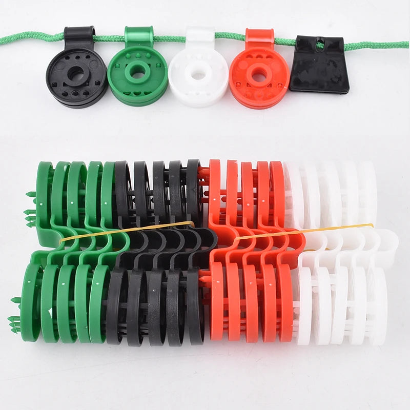 1~100pcs Plastic Sun Shading Net Clip Home Fence Installation Hook Greenhouse Sunshade Net Clamp Outdoor Tent Hang Expand Tool