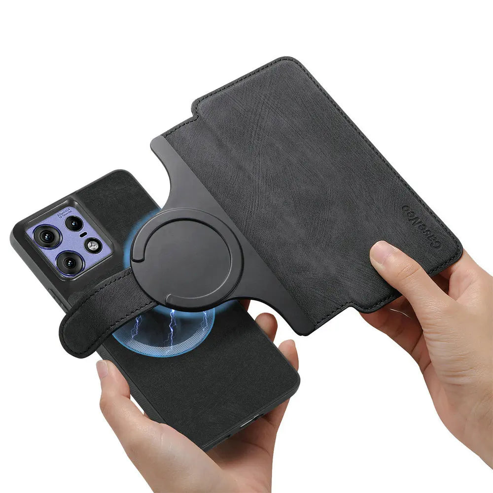 Edge 50 60 Fusion 5G Flip Case For Motorola Edge 60 Pro Detachable Leather Wallet Funda Moto Edge 50 Neo 60s Pro 70 S50 Cover