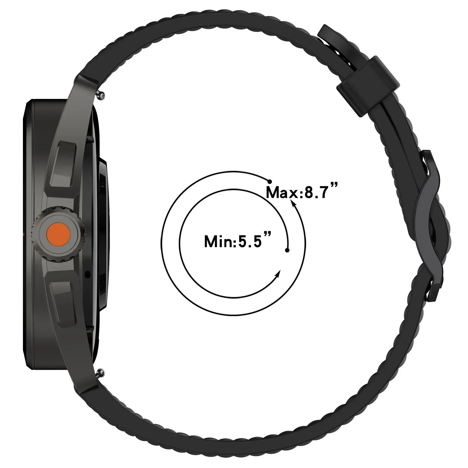 20mm 22mm Silicone Strap For Amazfit Active 2/GTS 4/3/2 Sports Breathable Bracelet Wristband Amazfit Bip 6/5 GTR 4/3 Accessories