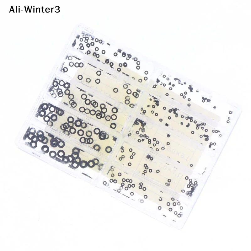 (YY)1 Box New Mini Rubber Washer O-Ring Watch Waterproof Watches Seals Watch Crown Gaskets Watch Repair Tools Watchmaker Tool