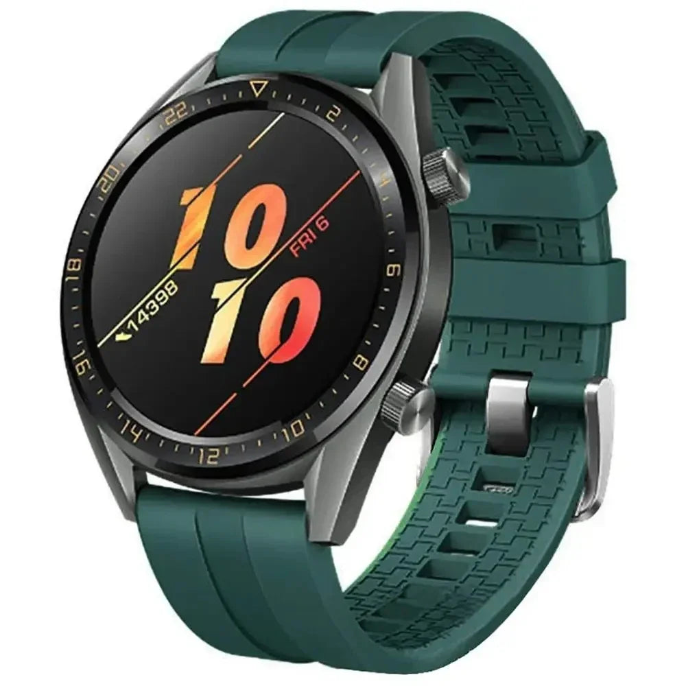 Silicone Breathable Band For Fossil gen 6 44mm Gen6 5 5e/Gen 5 LTE 45mm Strap Bracelet Replacement 20mm 22mm Sports Accessorie
