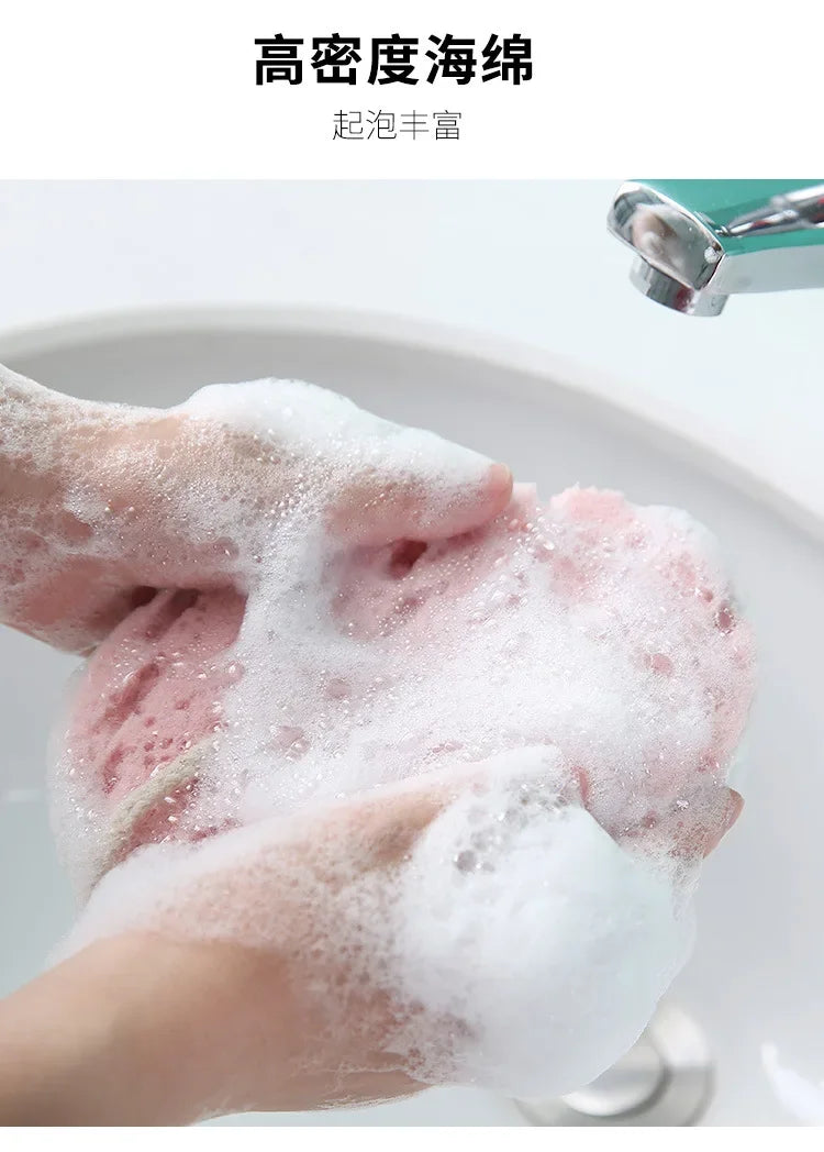 Soft Bath Sponge Body Scrub Bast Wisp Massage Brush Body Washcloth Skin Scrubber Relax Exfoliating Skincare Shower Accessories