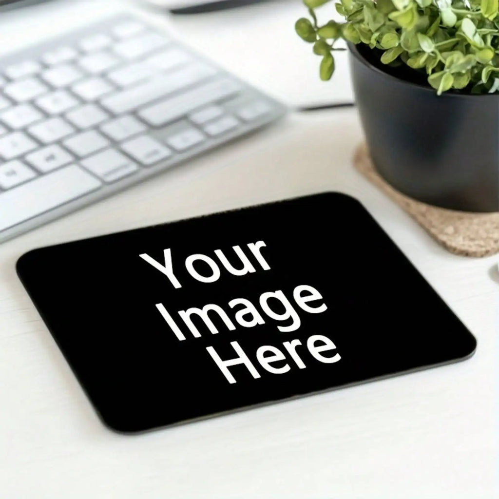Custom Mouse Pad Personalized Pictures Text Logos Design Small Square Rubber Anti-slip Mousepads Office Game DIY Decor Desk Mats