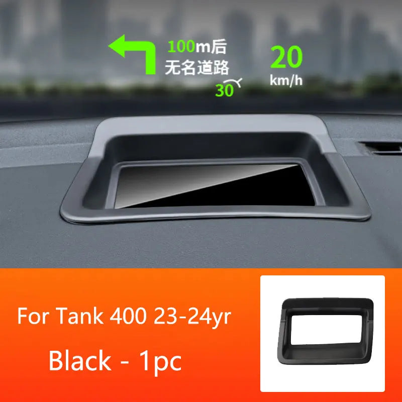 Car Head-up Display Protective Cover For Great Wall GWM Tank 400 500 700 2022 2023 2024 Central HUD Dust Cover Auto Accessories
