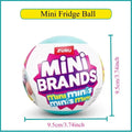 Zuru Food Series Mini Brands Fill The Fridge Series Brands Master Chef Tiny Create Krispy Kreme Retro Grocery Food The Fridge