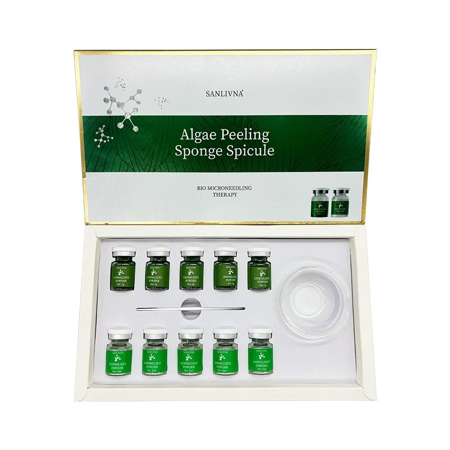Seaweed Algae Peel Kit for Acne Treatment - Skin Repair Facial Rejuvenation Whiten & Brighten Cleanse Functional Skincare ﻿