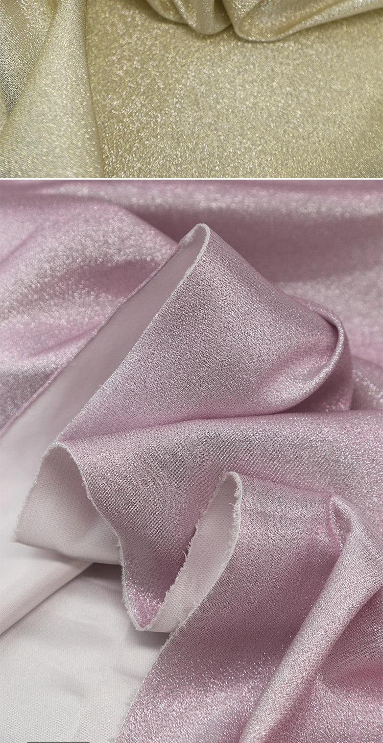 Mermaid Gradient Phantom Fabric Glitter By The Meter for Upholstery Skirts DIY Sewing Fashion Designer Cloth Breathable Textured