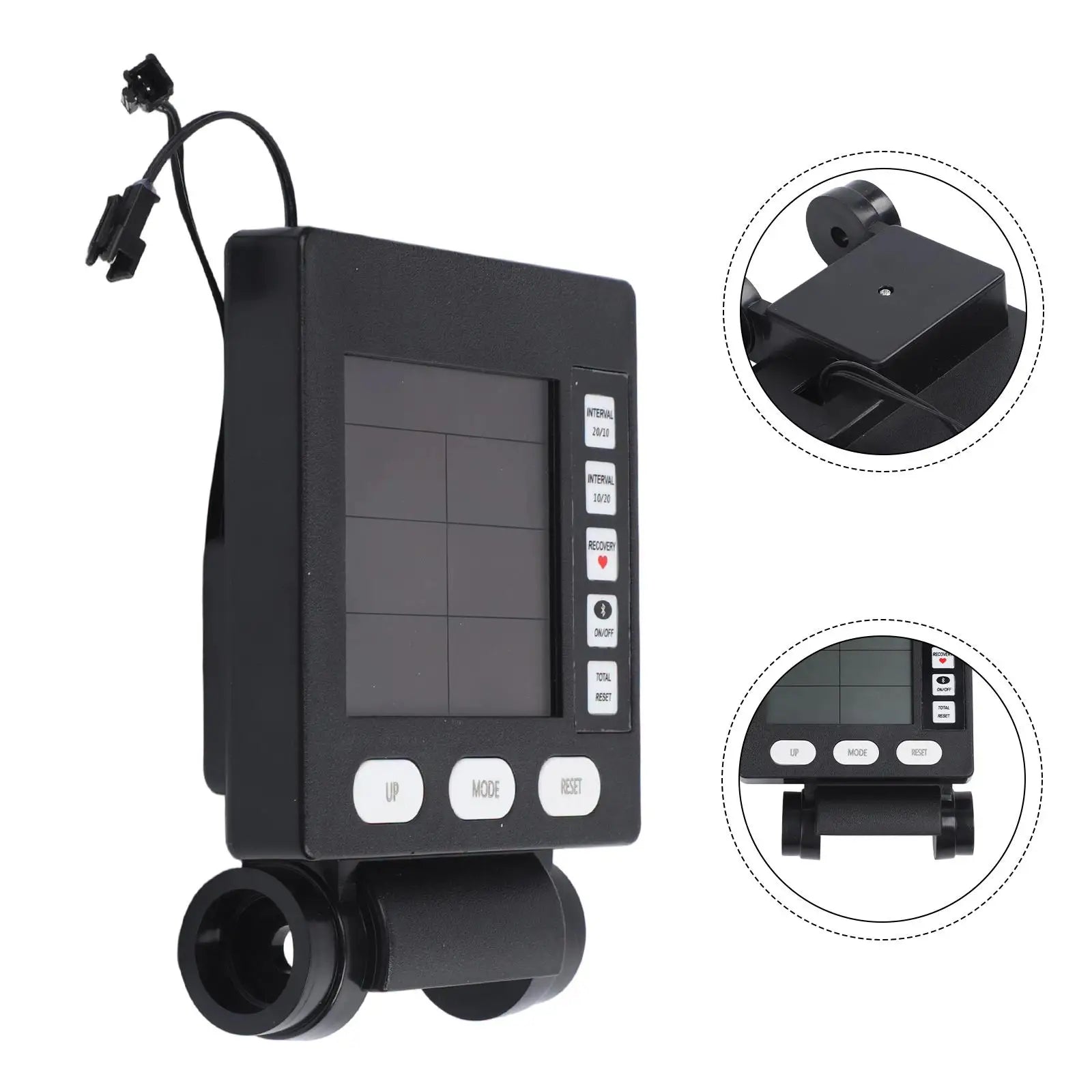 Rowing Machine Display Device Fitness Equipment Monitor Screen Rowing Machine Counter WithBluetooth APP Electronic Watch