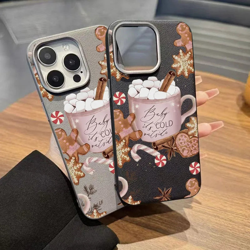 Christmas Winter-Themed Coffee Design Phone Case For Xiaomi 14T Cases Xiaomi 14T Pro 13T 13T Pro Mi 11 Lite 5G Soft TPU Cover