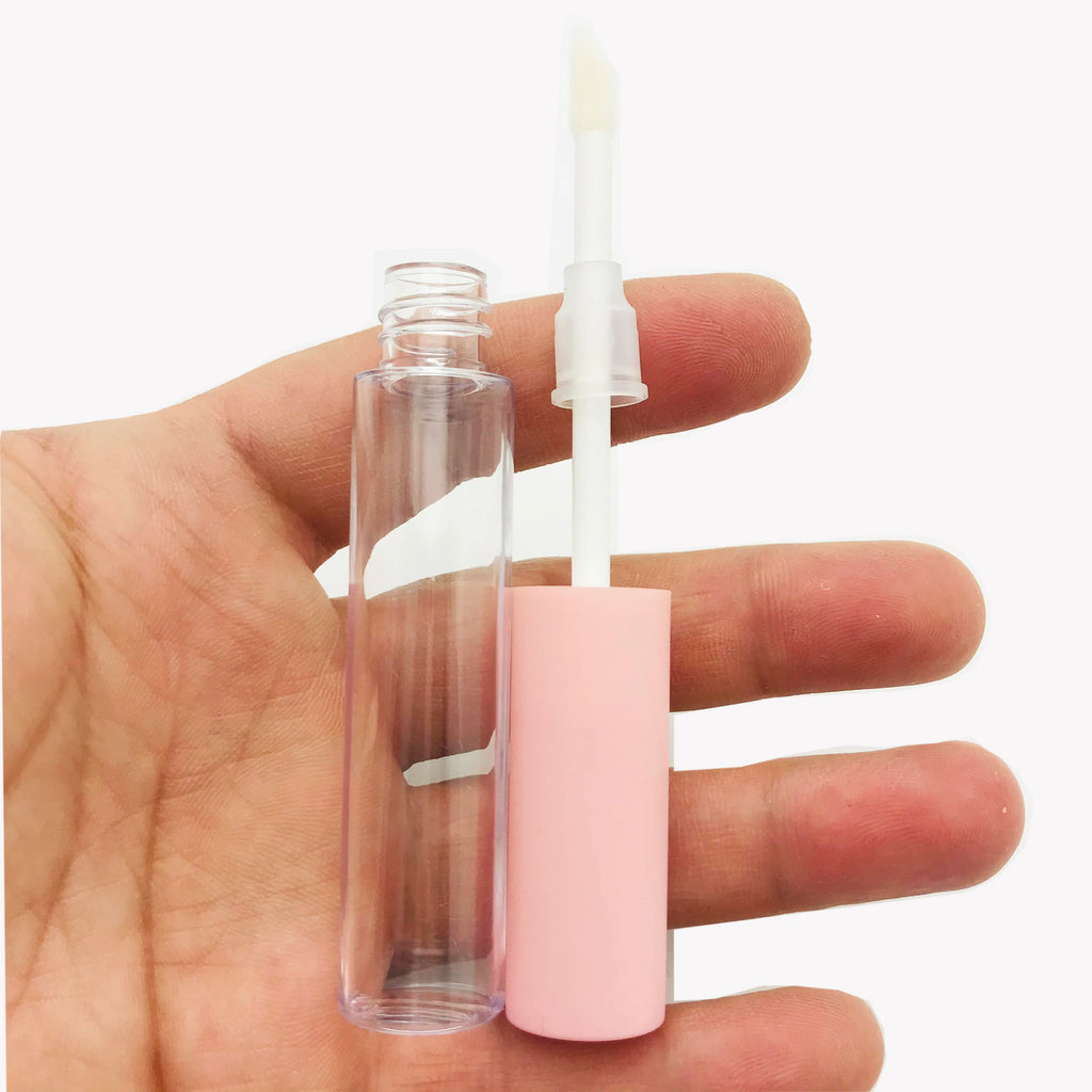 10ml Lip Gloss Tubes Empty mascara bottle Clear Plastic DIY Refillable cosmetic packing container