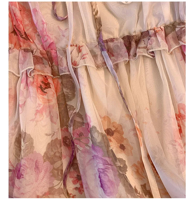 150Kg Plus Size Women's Bust 130-150 Summer Chiffon Shirt Thin Floral Top Decor 5XL 6XL 7XL 8XL 9XL