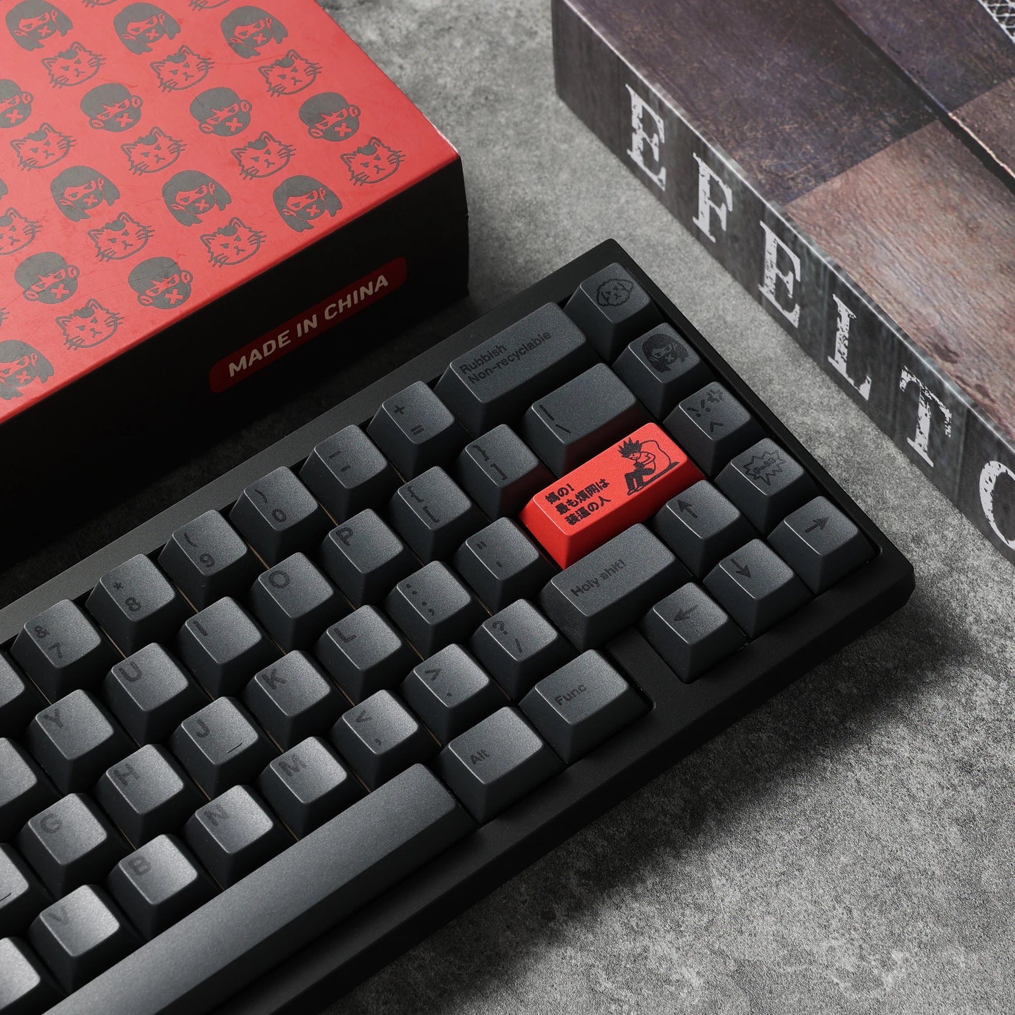 FBB BAOZAOYINGYE Cherry Profile Keycaps set