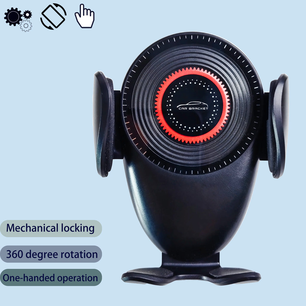 For ZEEKR X 2023 2024 Car Phone Holder Center Screen Fixed Bracket Fast Wireless Charging Stand Mobile Phone Mounts Accessories