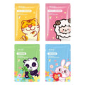 1/5pcs Cartoon Facial Mask For Children Deep Hydrating Sheet Mask Moisturizing Skincare Tiger Rabbit Face Mask Skin Care