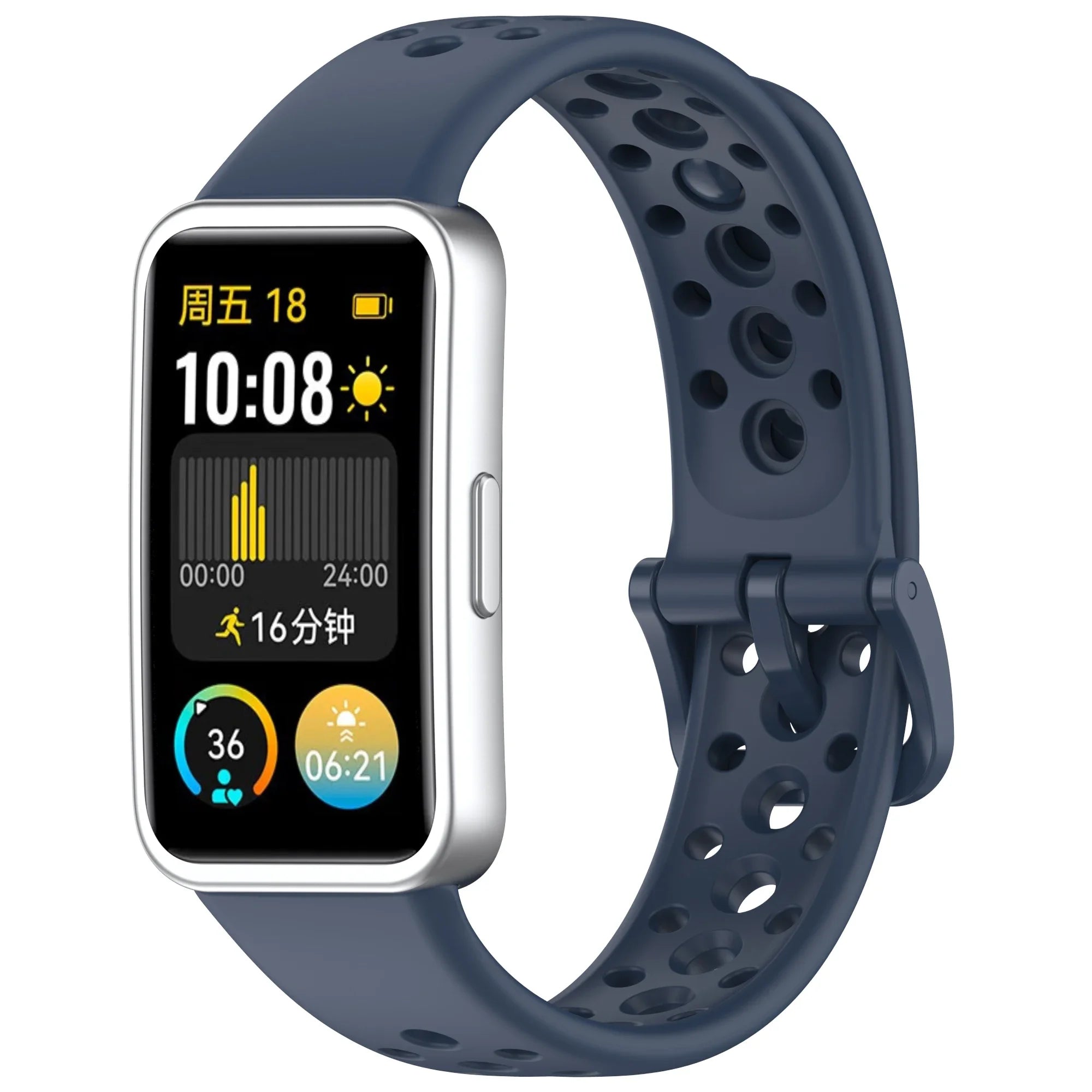 Silicone Straps For Huawei Band 10 9 8 Strap Accessories Replacement Sport Breathable Bracelet Correa Huawei Bands 10 9 8/8NFC