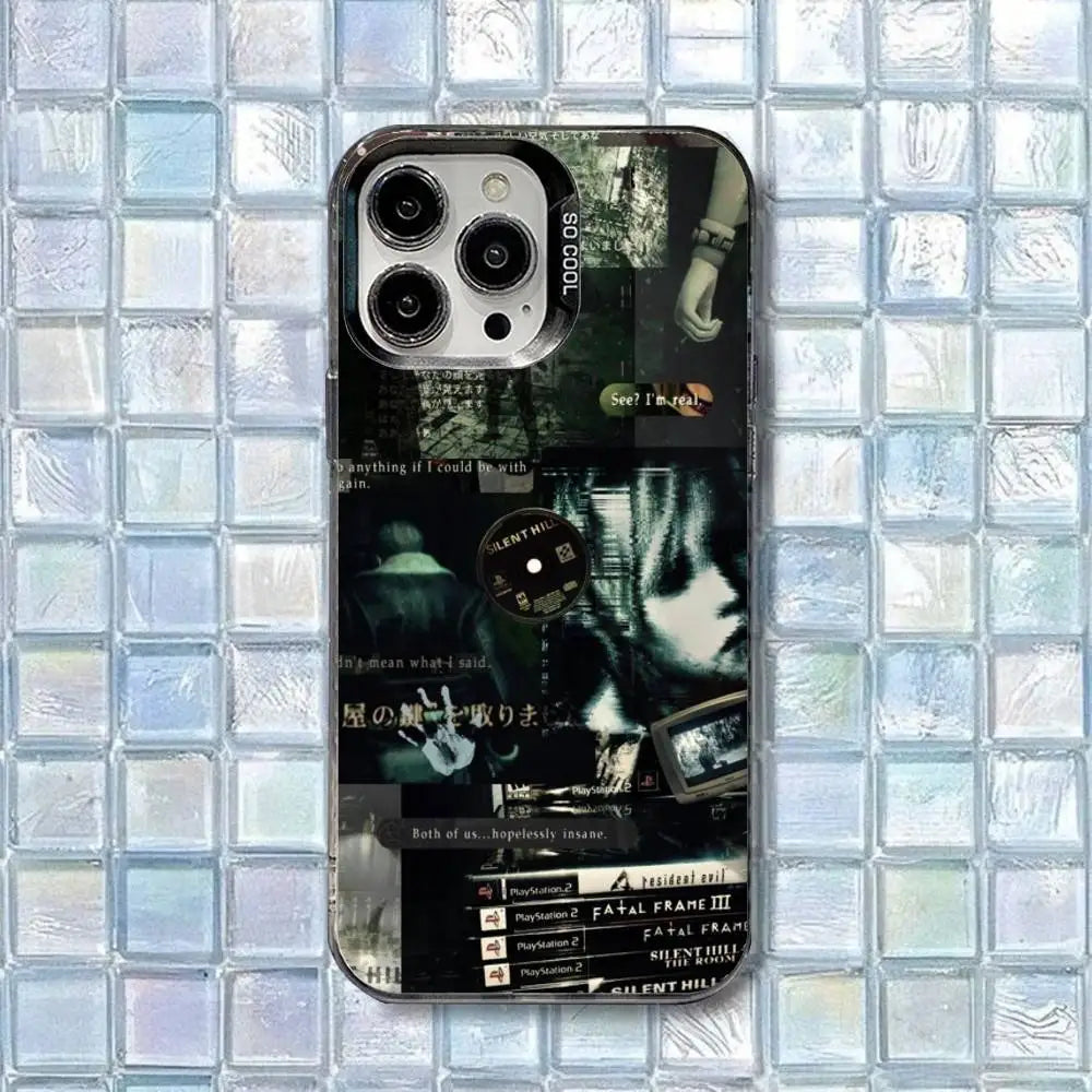 S-Silent Hill 3 Heather Mason  Phone Case For iPhone 16,15,14,13,12,11,8,7,Pro,Max,Plus,Mini,XS,SE Shockproof Matte Cover