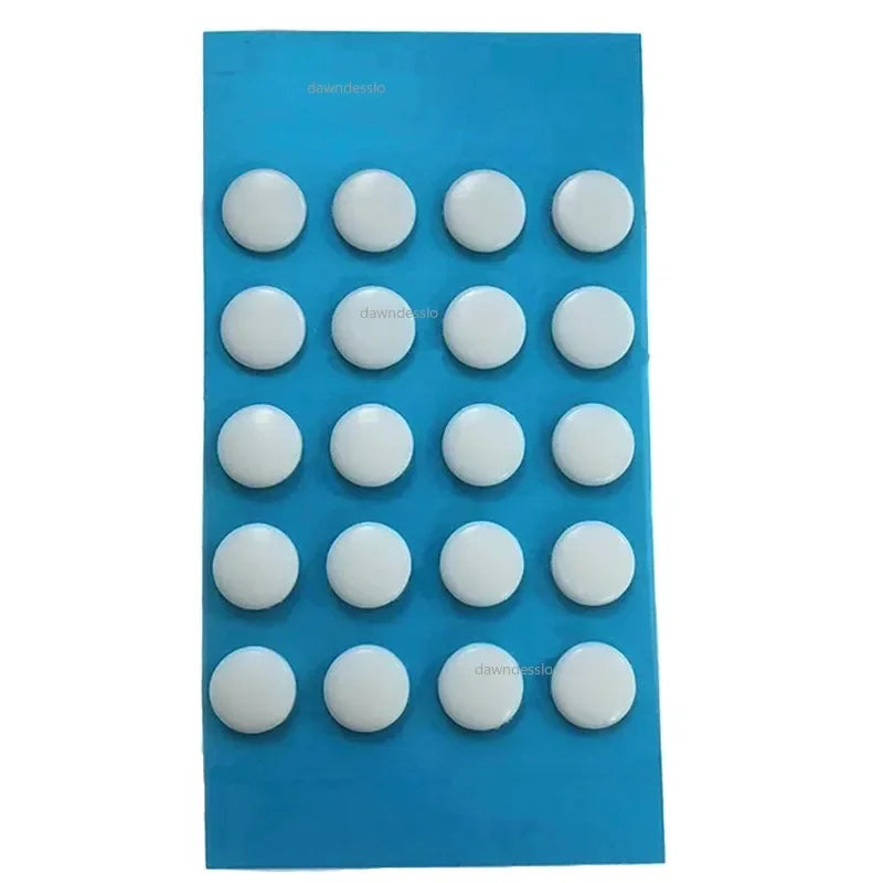 20Pc 6mm Diameter Small Dots Universal Mouse Skates DIY Mice Glide Feet ICE Control Speed Version Universal for Rubberized Mouse