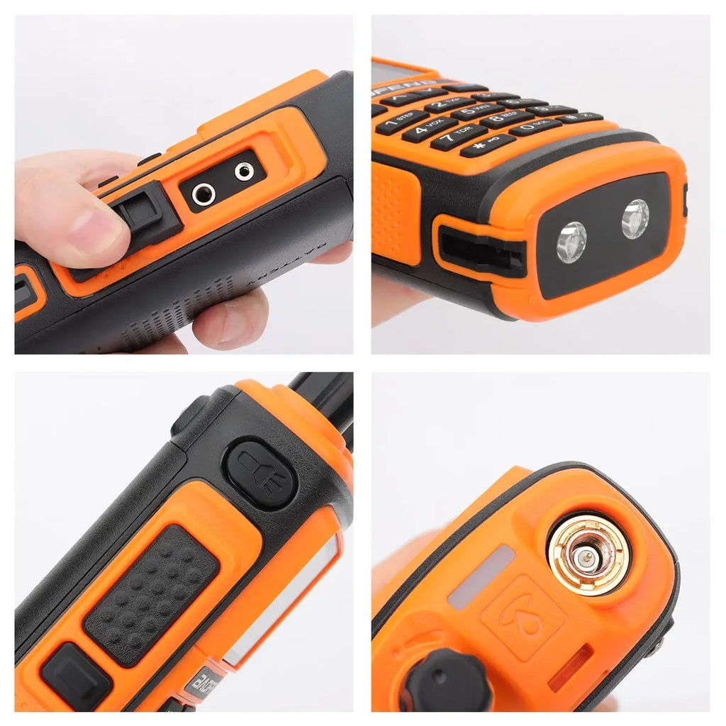 Baofeng UV 17 Pro Wireless Copy Frequency Walkie Talkie 16 KM Long Range Flashlight Type-C Charger Ham Radio UV 17 Pro L K5 5R