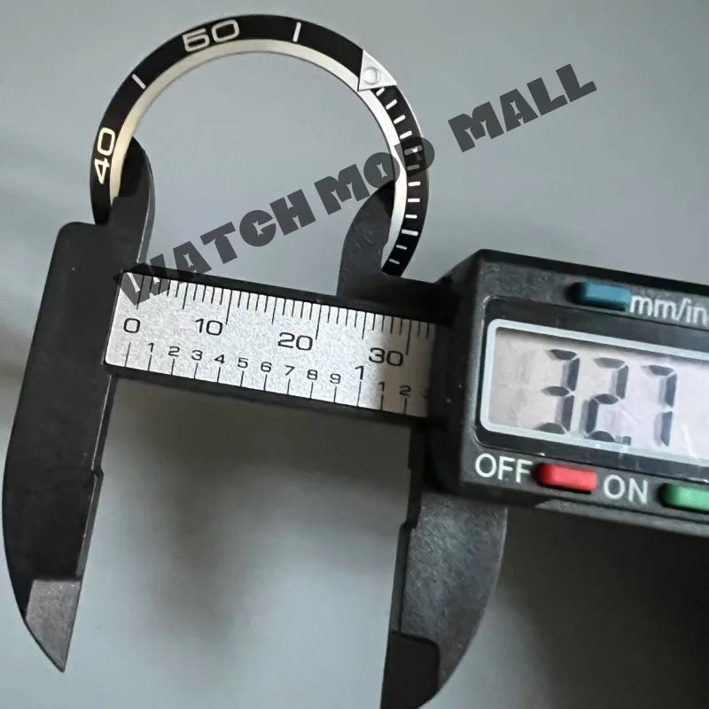 MOD Watch Aluminum Bezel Fit for Omega Sea-master Planet Ocean 45.5mm Watch