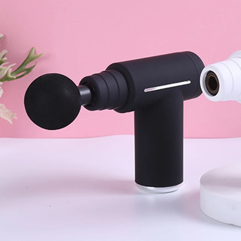 6 Replacement Head Fascia Guns Cold Compress Hot Compress Fitness Electric Impact Gun Muscle Relaxation Massager Small Vibrator
