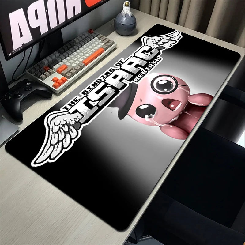 The Binding Of Isaac Xxl Mouse Pad Gamer Non-slip Mat Mausepad Computer Accessories Deskmat Gaming Keyboard Mousepad Mats Pc
