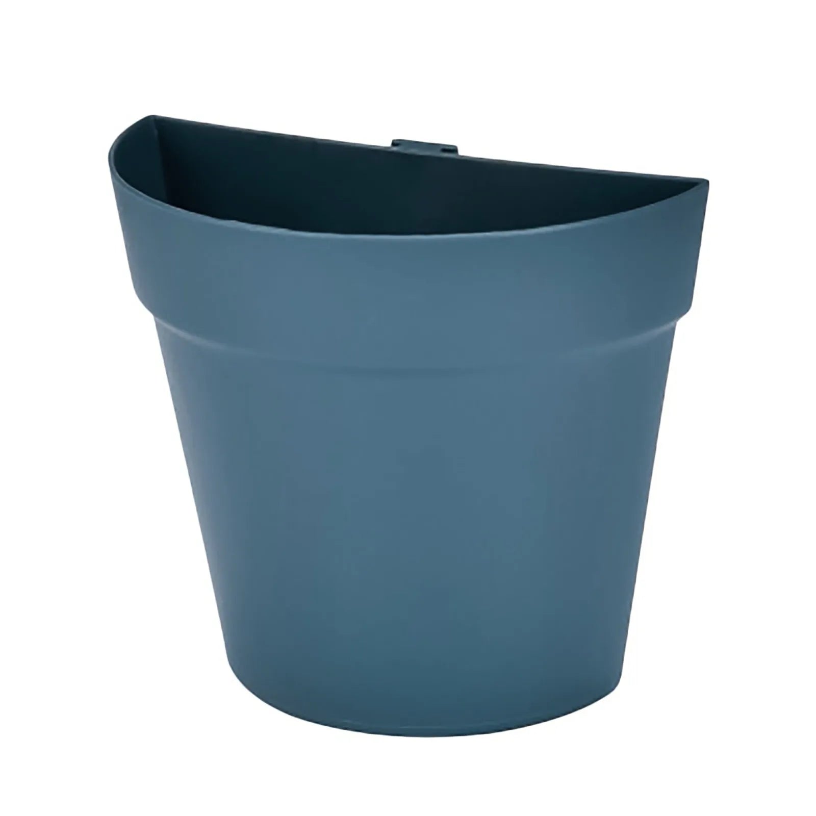 Home Wall Garden Balcony Plastic Wall-Mounted Flower Pots Ornament Semi Circular Planter Flower Pot Garden Supplies Home Decor