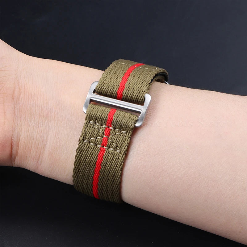 20mm 22mm Nylon Canvas Watch Strap for Tudor for Military Wrist Band for Seiko Men Women Sport Replacement Watch Band Bracelet