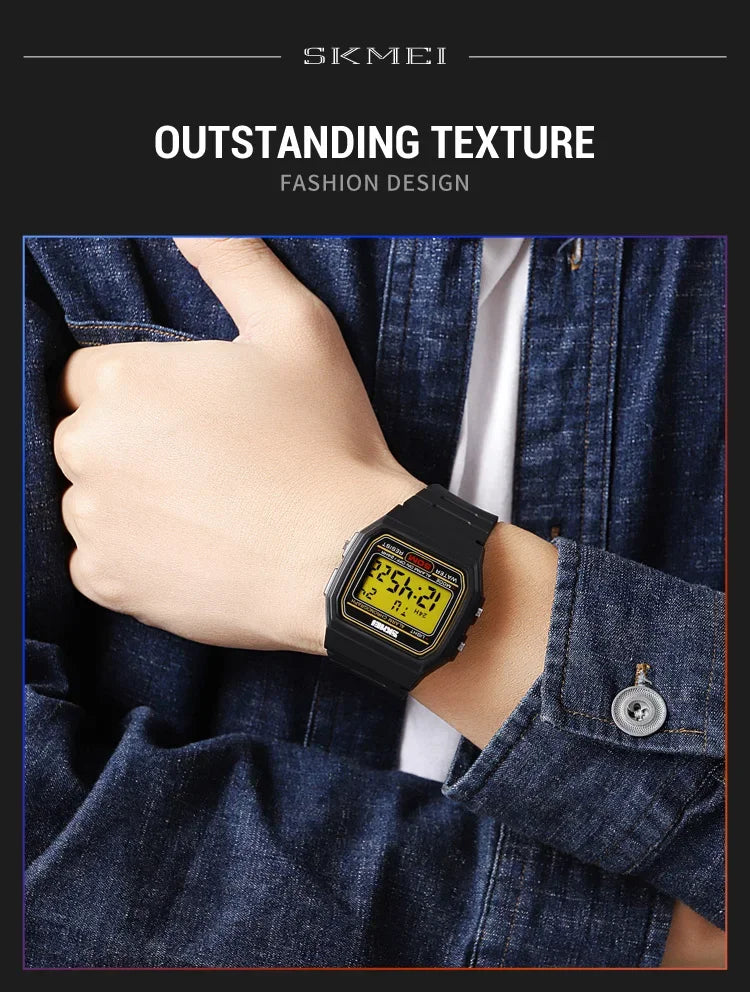 SKMEI 2042 Military Clock reloj hombre Digital Sport Watches  Mens Outdoors 5Bar Waterproof Chrono Date Week Men Wristwatches