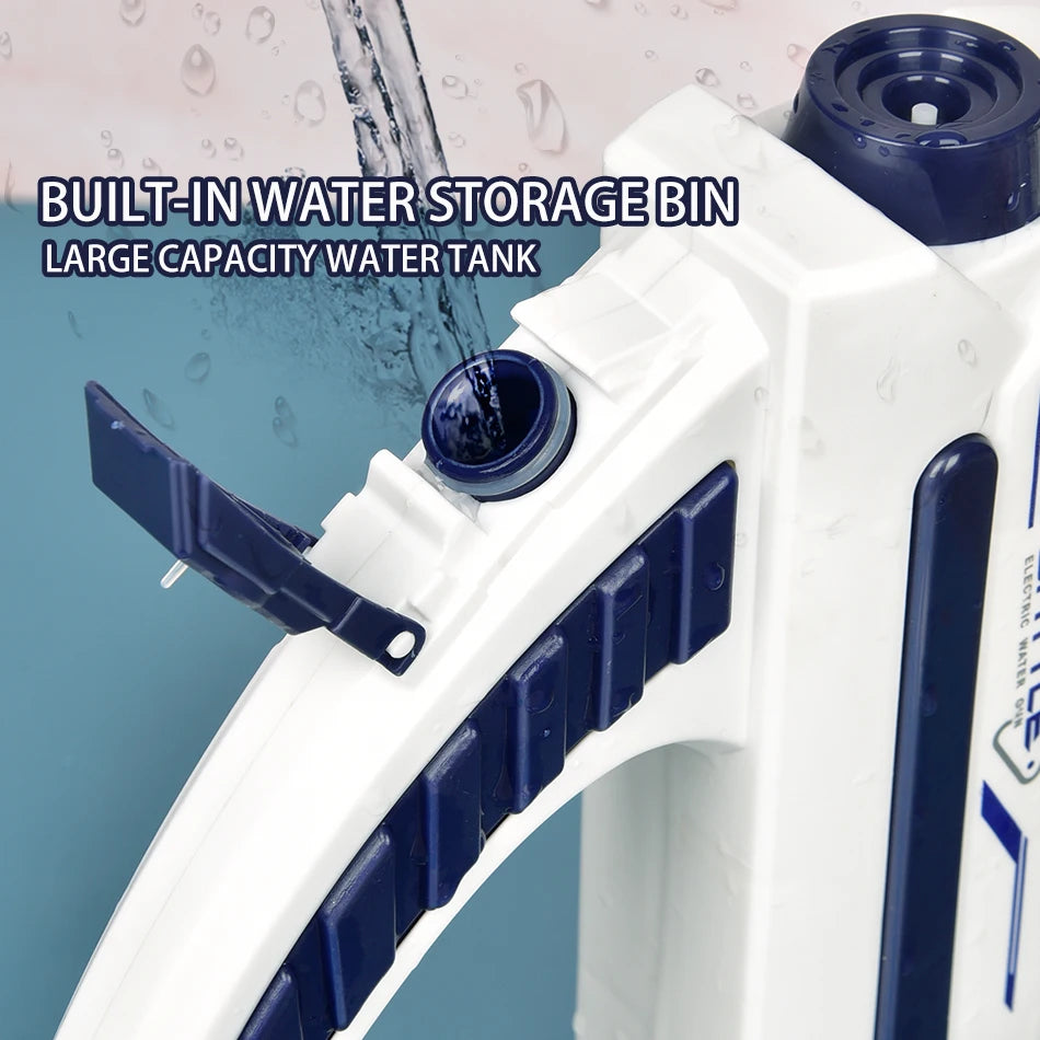 Summer electric Water gun toys, suitable for boys and girls, mechanical continuous shooting outdoor beach water games,
