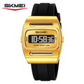 SKMEI 2563 New Solar Men's Digital Watch Silicone Strap Waterproof Multi functional Electronic Watch Alarm Clock reloj hombre