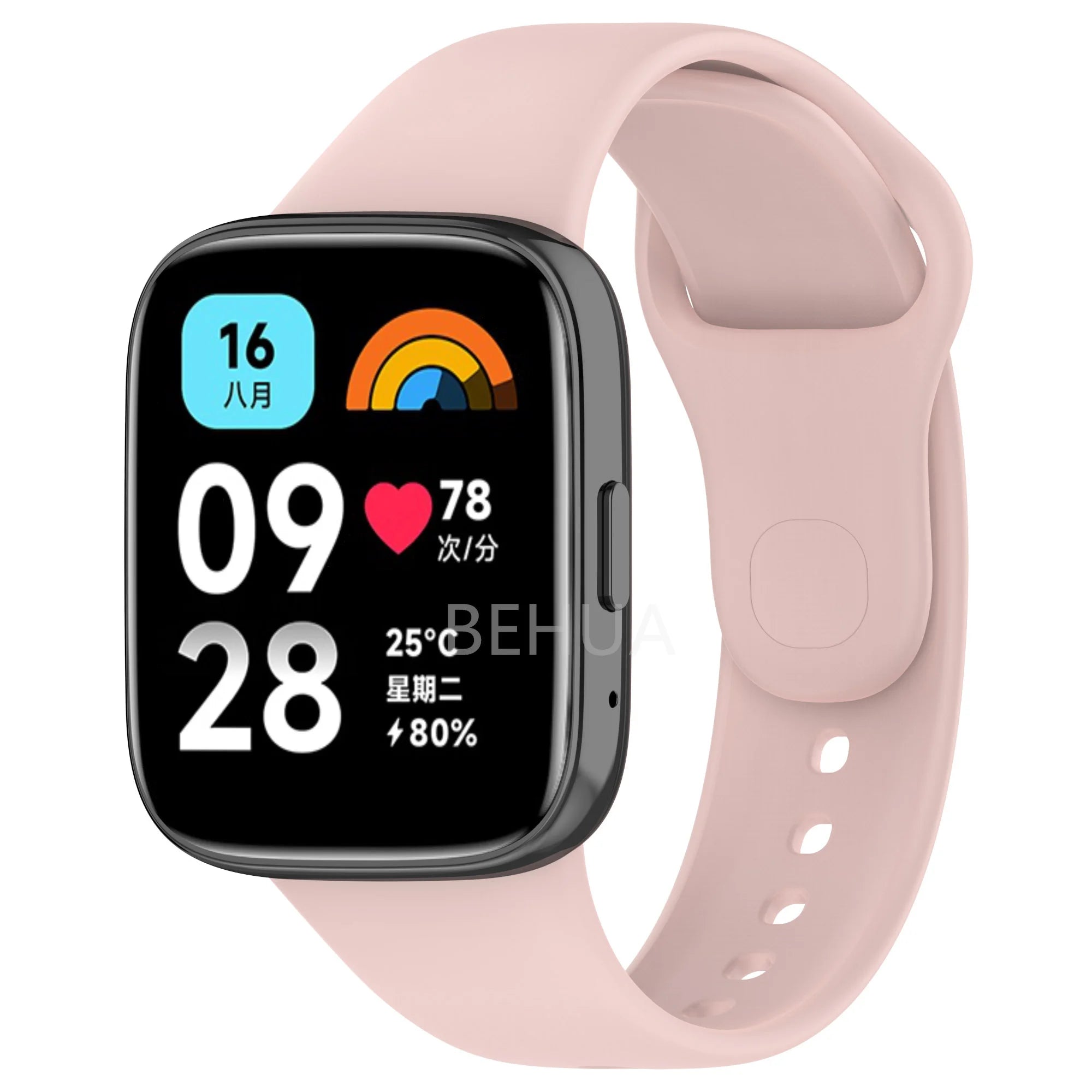 Silicone Band Strap For XiaoMi Redmi Watch 3 Active /For Redmi Watch 3lite Watchstrap Smart Sport WristBand Bracelet Replacement