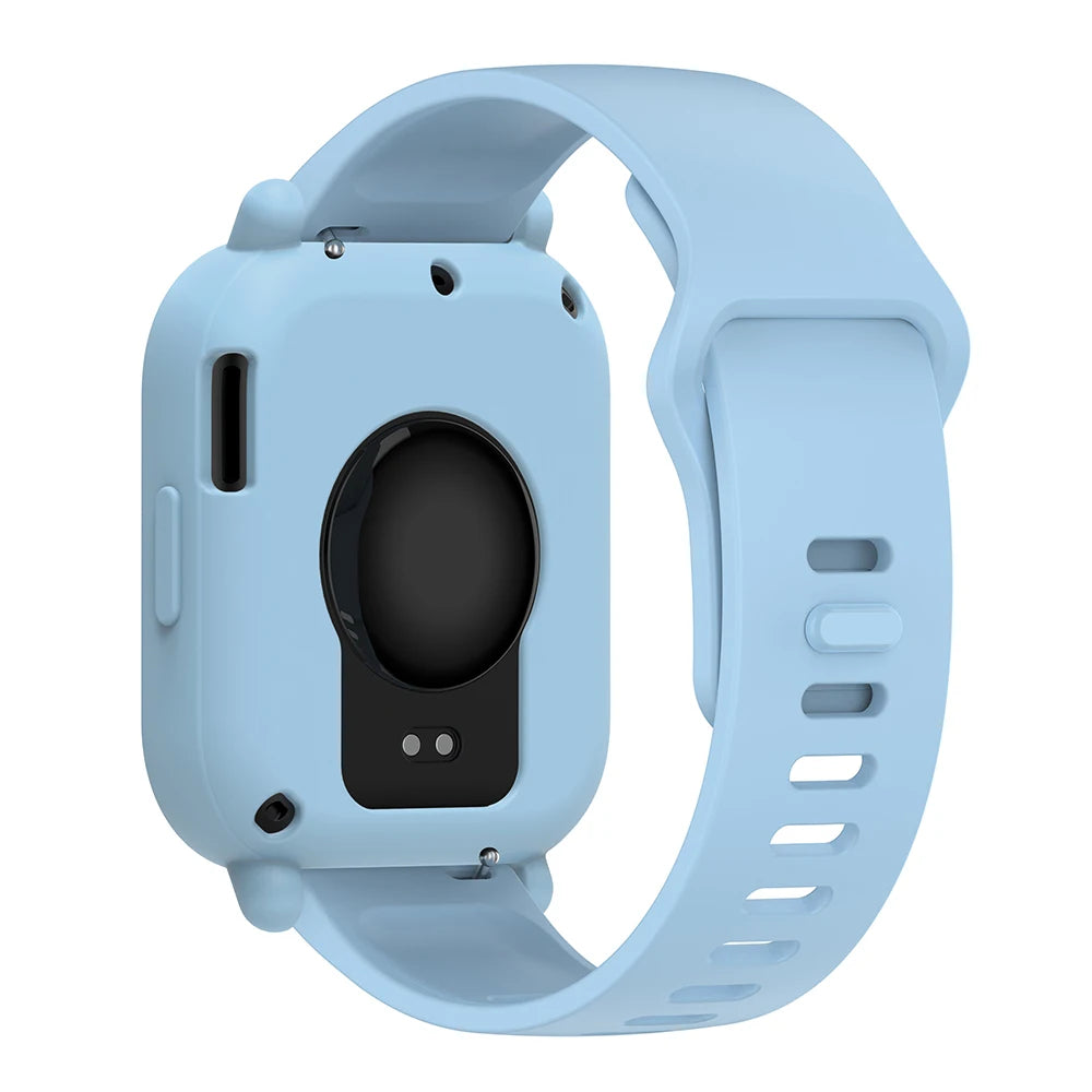 Silicone Strap For Redmi Watch 5 Active Smart Watch Band + Protective Case Shell
