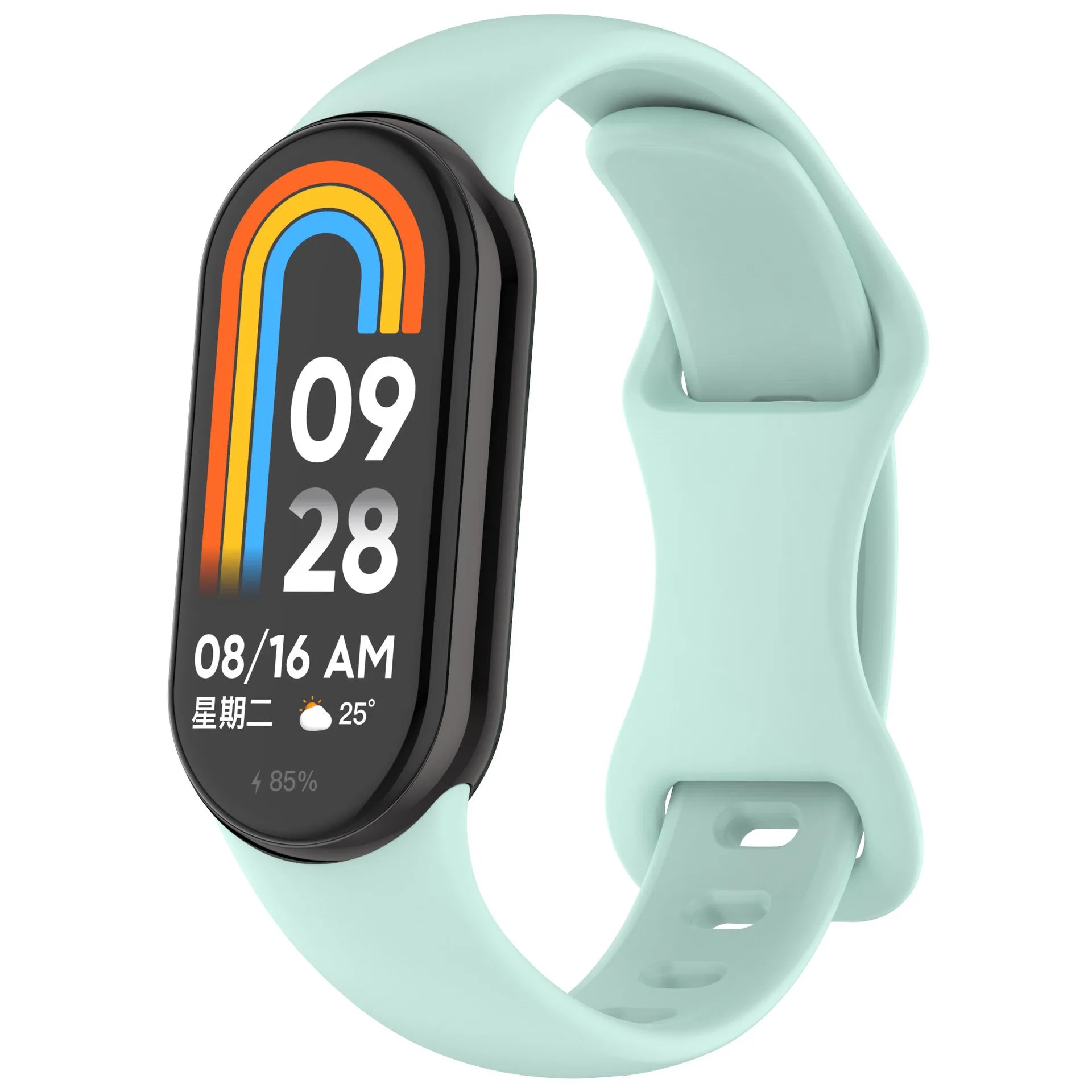 Silicone Strap for Xiaomi Mi Band 10 9 8 NFC Sport Rubber Bracelet Wristband Correa Xiaomi Smart Band 8 9 10 NFC Accessories