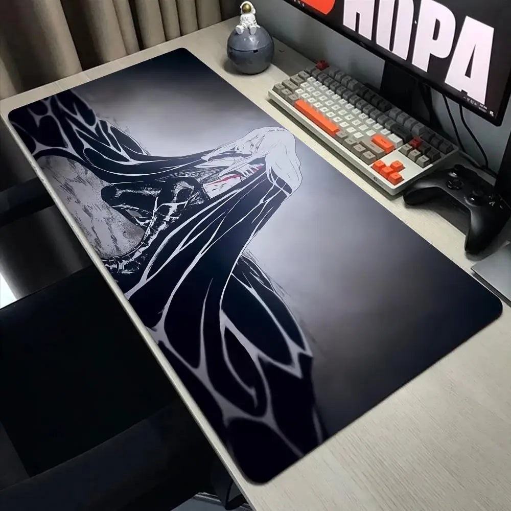 Anime Hellsing Alucard Mouse Pad XXL Gaming Accessories Office Gamer Keyboard Desk Mat Non-Slip Laptop Large rubber Mousepad