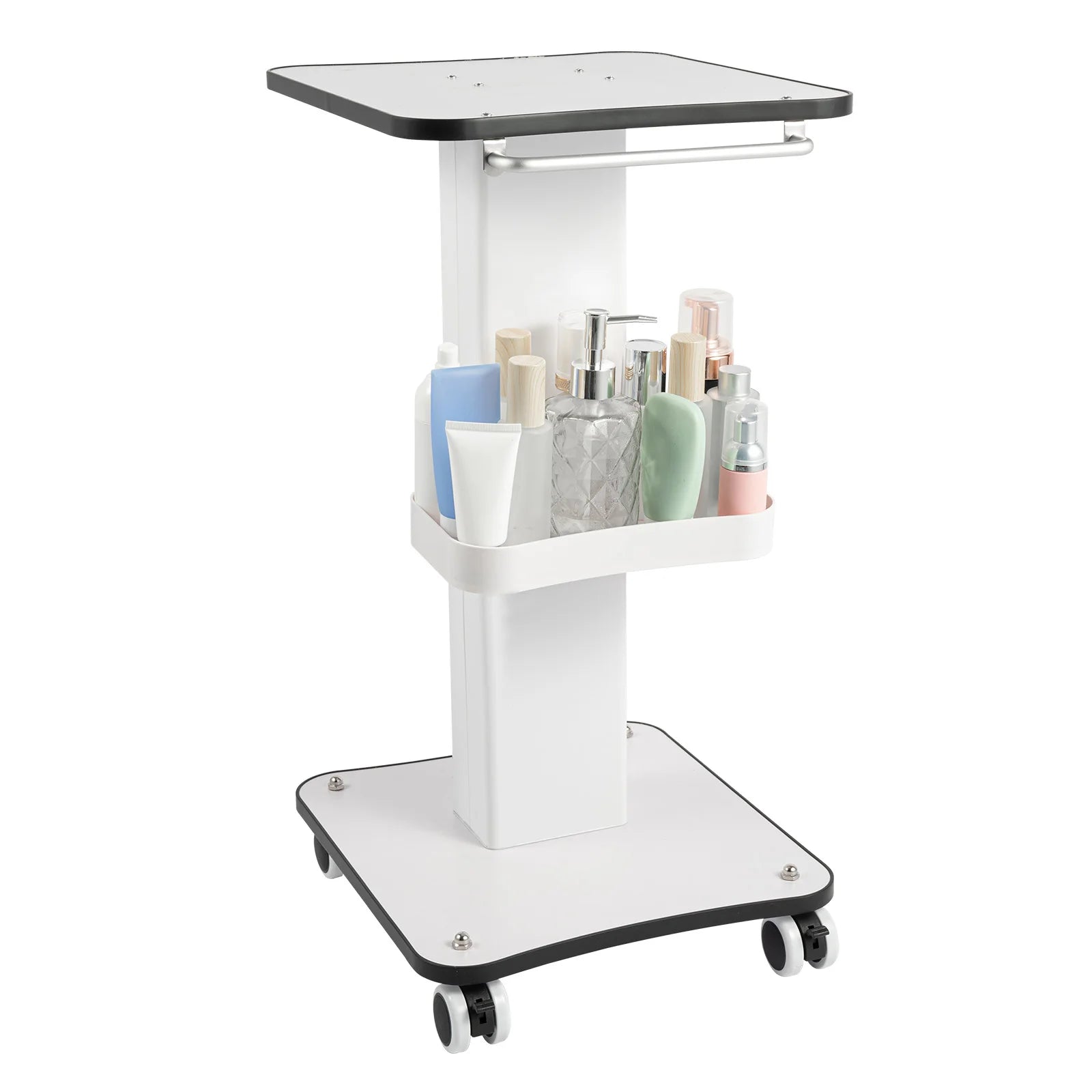 Salon Trolley Stand Beauty Instrument Beauty Auxiliary Trolley Organizer Cart With Wheel Spa Cart Equipment