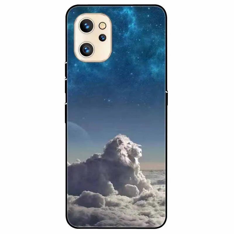 For Umidigi A13 Pro/ A13S / A13 Case Silicone Soft Shockproof Cat TPU Black Cases For Umidigi A13 Pro A13 Cases Umidigi13S Funda
