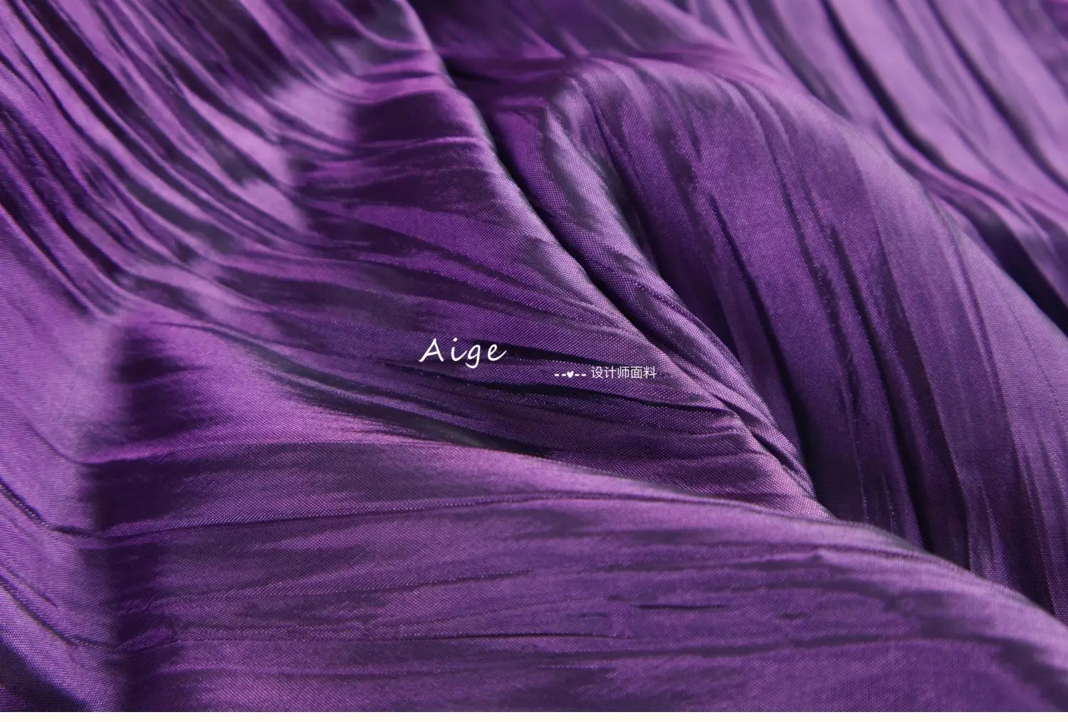 Irregular Pleated Fabric Glossy By Meters for Dress Skirt Shirt Windbreaker Diy Sewing Designer Cloth Soft Comfortable Plain Red
