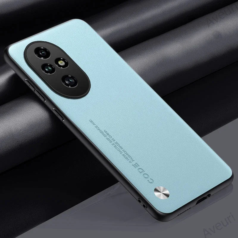 Luxury Leather Phone Case For Honor 200 Pro Protective Cover Matte Silicone Shockproof Case For Honor 200 Lite 5G Honor200 Pro