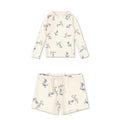 Baby Swimwear  Boys Swimwears Striped Lemon Long Sleeved Swimsuit Seahorse  Boy Beach Shorts kids Vacation Sunscreen Swimsuits