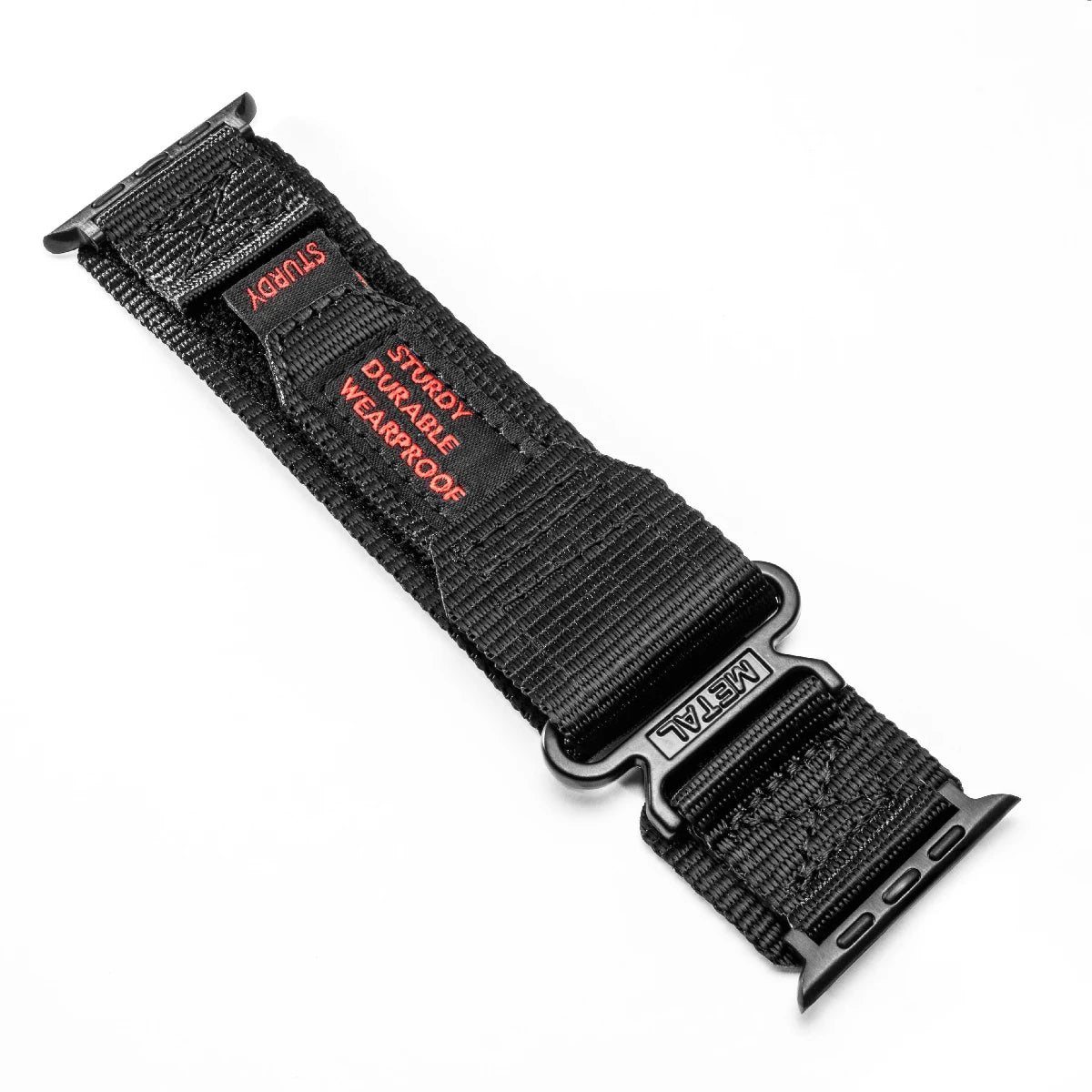 Tactical Sports Strap for Apple Watch Ultra 2 Band 49mm 46 44mm 41mm 45mm 40 42mm Nylon Band for Iwatch Series 10 9 8 7 6 SE 5 4